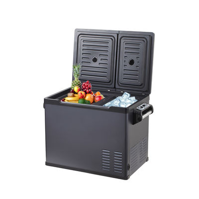 30L/40L/50L Portable Car Refrigerator with Dual Temperature Control and 45W Compressor