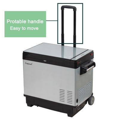DC 12V 25L Outdoor Camping Mini Automotive Fridge With Compressor And Battery