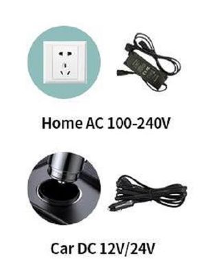 Portable Power Camping Car Fridge Refrigerator for Caravan Temperature Range -20 10 C