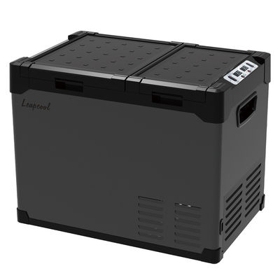 Double Zone Portable Car Fridge Low Noise Compressor Mini Fridge Freezer for Car or Home