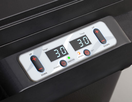 Double Zone Portable Car Fridge Low Noise Compressor Mini Fridge Freezer for Car or Home