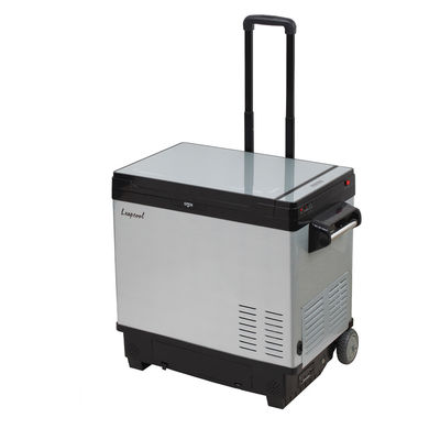 Stay Cool on Your Outdoor Adventures with this Portable Car Fridge Freezer on Wheels
