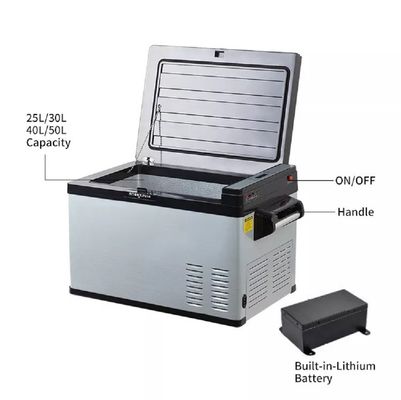 Rechargeable Battery Single Zone Solar Freezer With Built-In Lithium Battery