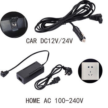 Mini 12V Car Refrigerator Portable Compressor Freezer Ideal for Camping Truck RV Boat