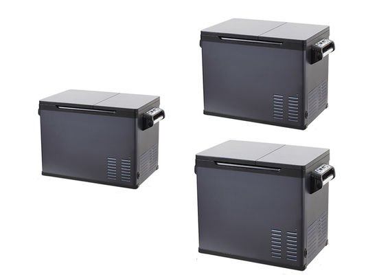 30L/40L/50L Portable Car Refrigerator with Dual Temperature Control and 45W Compressor