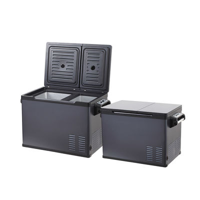 30L/40L/50L Portable Car Refrigerator with Dual Temperature Control and 45W Compressor