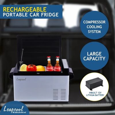 Portable 24.5 KGS Solar and DC 12/24V Compressor Fridge Freezer for Outdoor Activities