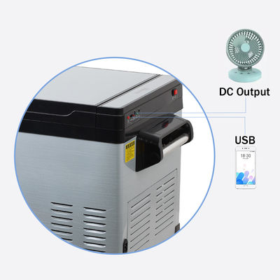 Convenient DC Portable Refrigerator Freezer for Easy Carry and 644 Inches Capacity