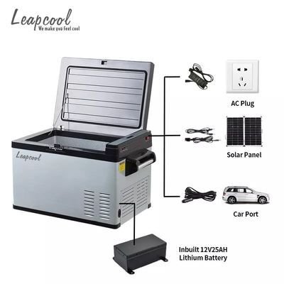 OEM 45W Car Refrigerator Multi-Function Home Travel Vehicular Fridge with Compressor