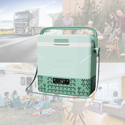 Shoulder Belt Mini Freezer DC 12v Portable Car Fridges Cooler Compressor Camping Fridge Freezer