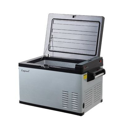 Solar Mini Fridge Freezer for Car Camping Battery Powered Portable Mini Refrigerator