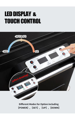 40L Portable Car Refrigerator with Dual Temperature Control and R134a Refrigerant