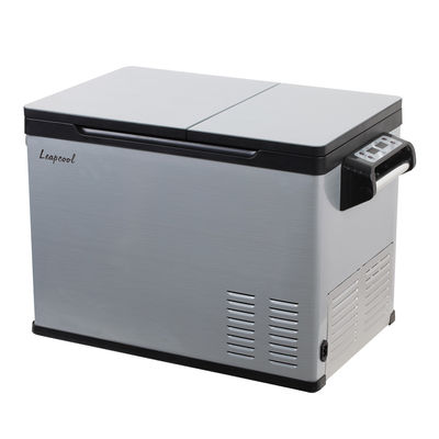 Dual Zone Fashion Design Solar Charging Refrigerator for Camping 12v Car Fridges