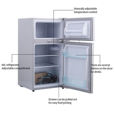 Portable Armrest Refrigerator 12v DC Compressor Camping Fridge with 88l Capacity