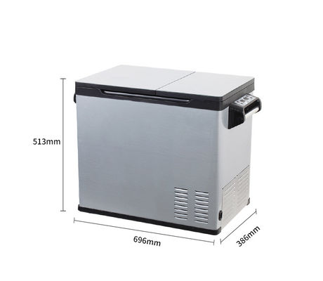 Multi-Functional 50L Dual Temperature Car Fridge Freezer Perfect for Picnics and Home
