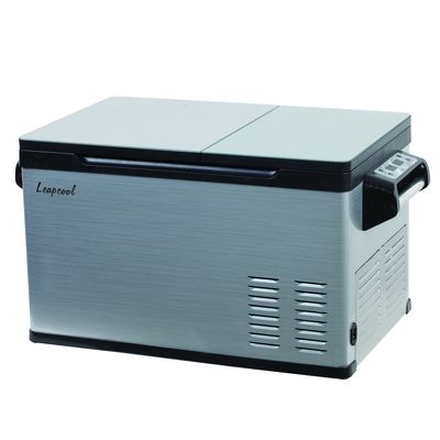 Convenient 30L Solar Dual Zone Car and Home Fridge Freezer with Detachable Battery