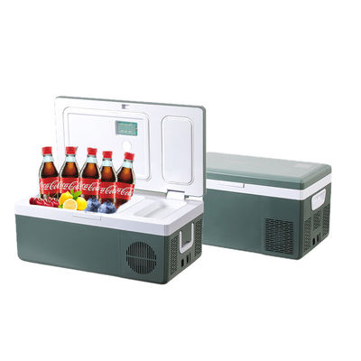 Temperature-Adjustable 12V 24V Portable Car Small Refrigerator 25L Travel Mini Fridge