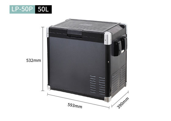 Cooling Mode Refrigerator 12V Portable 50L Solar Fridge for Camping Truck RV Boat