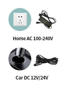 Cooling Mode Refrigerator 12V Portable 50L Solar Fridge for Camping Truck RV Boat