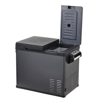 24L Portable Cooling Electric Car Cooler Box Refrigerator Fridge for 12V 220V AC DC