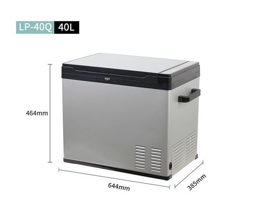DC12V 40L Mini Car Fridges Freezer Fishing Outdoor Camping Compressor Refrigerator