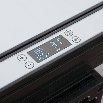 25L Solar Car Freezer for Camping Single Door Freezer Dual DC Portable Refrigerator