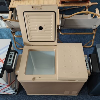 Private Mold Yes 55YD Amazon AC DC Portable Compressor Car Fridge Freezer With APP Design