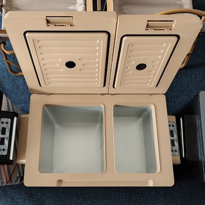 Private Mold Yes 55YD Amazon AC DC Portable Compressor Car Fridge Freezer With APP Design