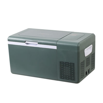 12V 25L Mini Office Fridge Compact Design with Inverter Compressor and European Socket