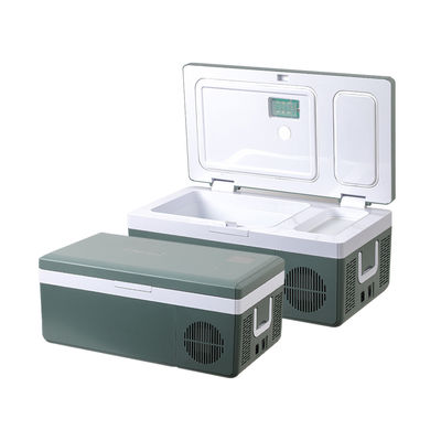 Road Trip 15L Portable Car Mini Fridge with LED Display and Freezer Cooling Mode