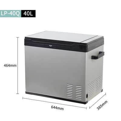 Portable Solar Car Refrigerator Compressor Cooler for Travel DC 12V Camping Car Freezer Ice