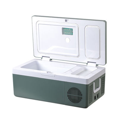 Road Trip 15L Portable Car Mini Fridge with LED Display and Freezer Cooling Mode