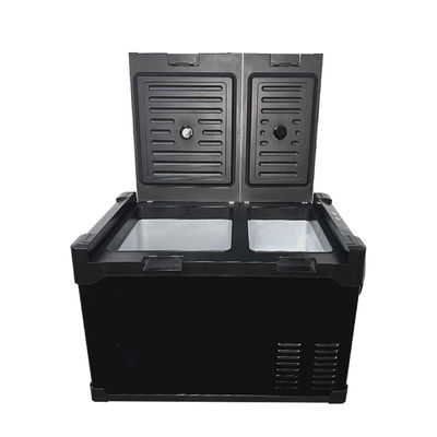 12v Dc Compressor Car Fridge 45 Liter Mobile Freezer Car Camping Refrigerator Mini Fridge
