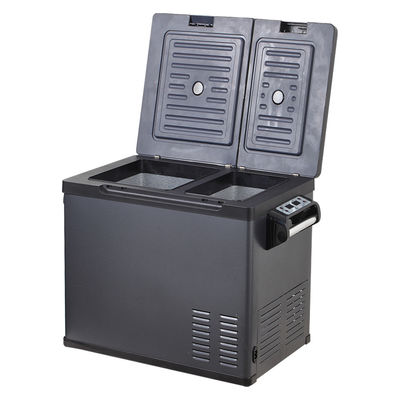 Rechargeable Compressor Camping Fridge 50L Car DC Solar Refrigerator and Freezer Design