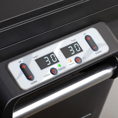 Rechargeable Compressor Camping Fridge 50L Car DC Solar Refrigerator and Freezer Design